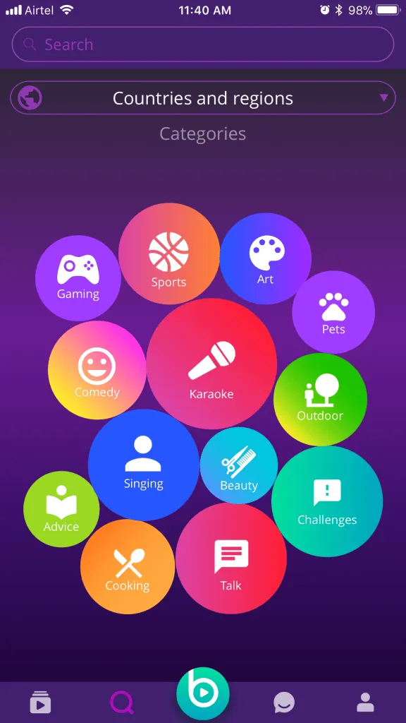 Bonklive Countries And Regions