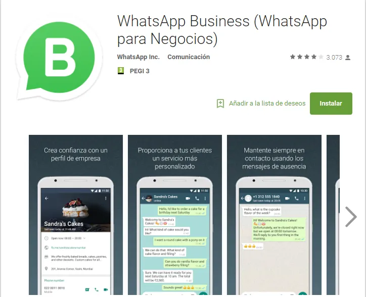 WhatsApp business