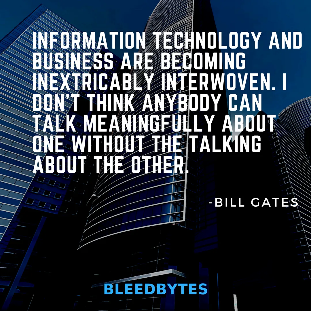 bill gates quotes on business
